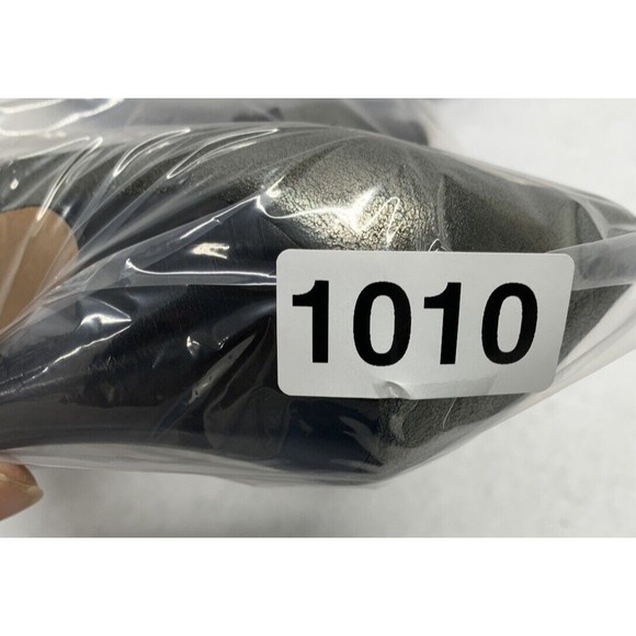 Coach Shoes Pumps Heels Bergen Soft Crackled Leather Green Women's Size 8.5B - Picture 15 of 15